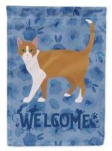 Load image into Gallery viewer, Brazilian Shorthair Cat Welcome Flag Canvas House Size CK4837CHF