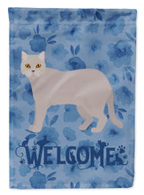 Load image into Gallery viewer, British Semi Longhair Cat Welcome Flag Canvas House Size CK4839CHF