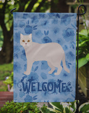 Load image into Gallery viewer, British Semi Longhair Cat Welcome Garden Flag - Outdoor Decorative Yard Flag CK4839GF