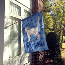 Load image into Gallery viewer, Burmilla Cat Welcome Flag Canvas House Size CK4843CHF