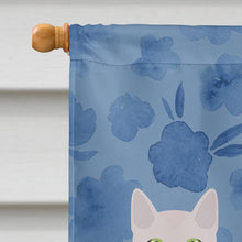 Load image into Gallery viewer, Burmilla Cat Welcome Flag Canvas House Size CK4843CHF