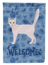 Load image into Gallery viewer, Burmilla Cat Welcome Garden Flag - Outdoor Decorative Yard Flag CK4843GF