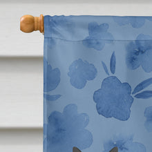 Load image into Gallery viewer, Black Chantilly Tiffany Cat Welcome Flag Canvas House Size CK4847CHF
