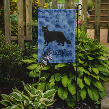 Load image into Gallery viewer, Black Chantilly Tiffany Cat Welcome Garden Flag - Outdoor Decorative Yard Flag CK4847GF