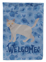Load image into Gallery viewer, Chartreux #2 Cat Welcome Flag Canvas House Size CK4849CHF