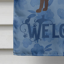 Load image into Gallery viewer, Colorpoint Longhair #3 Cat Welcome Flag Canvas House Size CK4858CHF