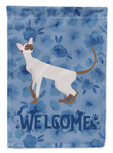 Load image into Gallery viewer, Colorpoint Shorthair Cat Welcome Flag Canvas House Size CK4860CHF