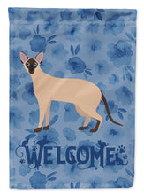 Load image into Gallery viewer, Colorpoint Shorthair #2 Cat Welcome Flag Canvas House Size CK4861CHF