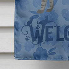 Load image into Gallery viewer, Dragon Li #3 Cat Welcome Flag Canvas House Size CK4875CHF