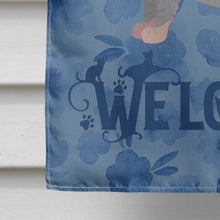 Load image into Gallery viewer, Dwelf #1 Cat Welcome Flag Canvas House Size CK4876CHF