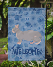 Load image into Gallery viewer, Dwelf #1 Cat Welcome Garden Flag - Outdoor Decorative Yard Flag CK4876GF