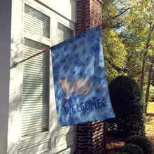 Load image into Gallery viewer, Dwelf #4 Cat Welcome Flag Canvas House Size CK4879CHF