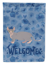 Load image into Gallery viewer, Dwelf #4 Cat Welcome Flag Canvas House Size CK4879CHF