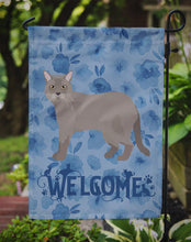 Load image into Gallery viewer, European Burmese Cat Welcome Garden Flag - Outdoor Decorative Yard Flag CK4881GF