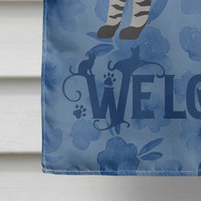 Load image into Gallery viewer, European Shorthair #2 Cat Welcome Flag Canvas House Size CK4884CHF