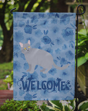 Load image into Gallery viewer, European Shorthair #3 Cat Welcome Garden Flag - Outdoor Decorative Yard Flag CK4885GF