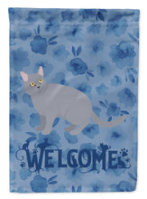 Load image into Gallery viewer, European Shorthair #3 Cat Welcome Garden Flag - Outdoor Decorative Yard Flag CK4885GF