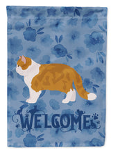 Load image into Gallery viewer, Exotic Shorthair #1 Cat Welcome Flag Canvas House Size CK4886CHF