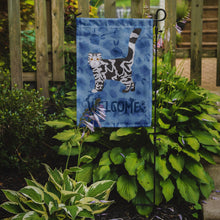 Load image into Gallery viewer, Foldex Exotic Fold #1 Cat Welcome Garden Flag - Outdoor Decorative Yard Flag CK4890GF