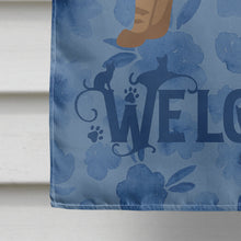 Load image into Gallery viewer, Highlander Lynx #3 Cat Welcome Flag Canvas House Size CK4898CHF