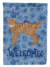 Load image into Gallery viewer, Highlander Lynx #3 Cat Welcome Garden Flag - Outdoor Decorative Yard Flag CK4898GF