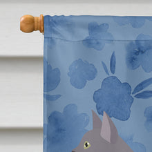 Load image into Gallery viewer, Korat #2 Cat Welcome Flag Canvas House Size CK4903CHF