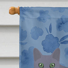 Load image into Gallery viewer, Korat #3 Cat Welcome Flag Canvas House Size CK4904CHF