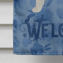 Load image into Gallery viewer, La Perm #2 Cat Welcome Flag Canvas House Size CK4909CHF