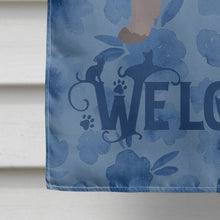 Load image into Gallery viewer, La Perm #3 Cat Welcome Flag Canvas House Size CK4910CHF