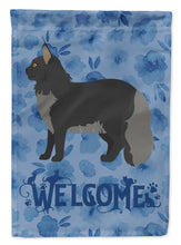 Load image into Gallery viewer, Maine Coon #2 Cat Welcome Garden Flag - Outdoor Decorative Yard Flag CK4915GF