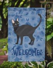 Load image into Gallery viewer, Malayan #2 Cat Welcome Garden Flag - Outdoor Decorative Yard Flag CK4917GF