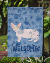 Load image into Gallery viewer, Minskin Cat Welcome Garden Flag - Outdoor Decorative Yard Flag CK4921GF