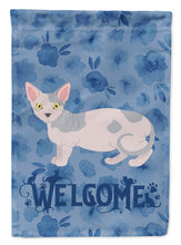 Load image into Gallery viewer, Minskin Cat Welcome Garden Flag - Outdoor Decorative Yard Flag CK4921GF