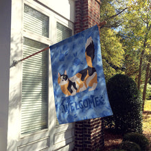 Load image into Gallery viewer, Munchkin #3 Cat Welcome Flag Canvas House Size CK4924CHF