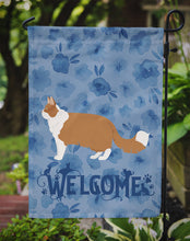 Load image into Gallery viewer, Norwegian Forest #2 Cat Welcome Garden Flag - Outdoor Decorative Yard Flag CK4931GF