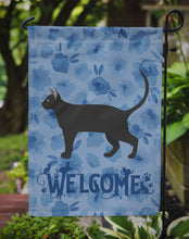 Load image into Gallery viewer, Pantherette Cat Welcome Garden Flag - Outdoor Decorative Yard Flag CK4943GF