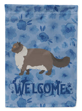 Load image into Gallery viewer, Persian Modern #2 Cat Welcome Garden Flag - Outdoor Decorative Yard Flag CK4945GF