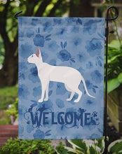 Load image into Gallery viewer, Peterbald #1 Cat Welcome Garden Flag - Outdoor Decorative Yard Flag CK4948GF