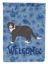 Load image into Gallery viewer, Poodle Cat #1 Cat Welcome Garden Flag - Outdoor Decorative Yard Flag CK4953GF