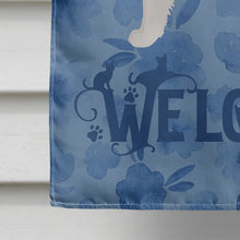 Load image into Gallery viewer, Poodle Cat #2 Cat Welcome Flag Canvas House Size CK4954CHF