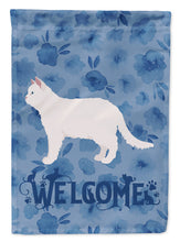 Load image into Gallery viewer, Poodle Cat #2 Cat Welcome Garden Flag - Outdoor Decorative Yard Flag CK4954GF
