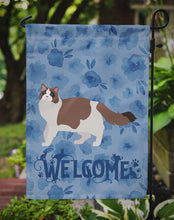 Load image into Gallery viewer, Ragdoll #3 Cat Welcome Garden Flag - Outdoor Decorative Yard Flag CK4960GF
