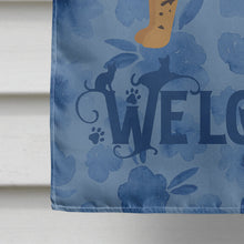 Load image into Gallery viewer, Savannah #2 Cat Welcome Flag Canvas House Size CK4968CHF