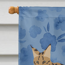 Load image into Gallery viewer, Savannah #3 Cat Welcome Flag Canvas House Size CK4969CHF