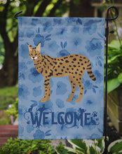 Load image into Gallery viewer, Savannah #3 Cat Welcome Garden Flag - Outdoor Decorative Yard Flag CK4969GF