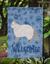 Load image into Gallery viewer, Selkirk Rex #2 Cat Welcome Garden Flag - Outdoor Decorative Yard Flag CK4974GF