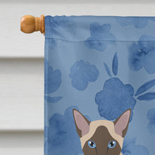 Load image into Gallery viewer, Siamese Modern #2 Cat Welcome Flag Canvas House Size CK4977CHF