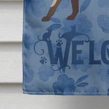 Load image into Gallery viewer, Siamese Traditional #2 Cat Welcome Flag Canvas House Size CK4979CHF