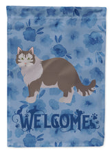 Load image into Gallery viewer, Siberian Forest #1 Cat Welcome Garden Flag - Outdoor Decorative Yard Flag CK4980GF