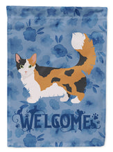 Load image into Gallery viewer, Skookum Cat Welcome Garden Flag - Outdoor Decorative Yard Flag CK4983GF